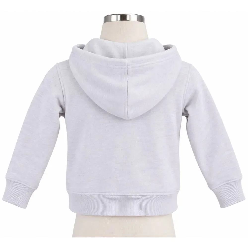 Carter’s Baby White “Local Cutie” Zip-Up Hoodie Size 9 Months EUC